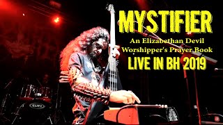 MYSTIFIER  An Elizabethan Devil Worshippers Prayer Book LIVE in BH 2019 [upl. by Nymsaj]