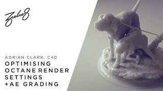 How to Optimise Octane Render Settings amp Grade In After Effects [upl. by Seaden867]