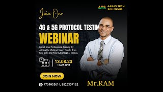 4G amp 5G PROTOCOL TESTING DEMOV ATS [upl. by Atteiram]