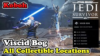 Viscid Bog All Collectible Locations Star Wars Jedi Survivor Koboh Collectible Guide [upl. by Gomar277]