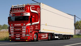 SCANIA 164L V8 CUSTOM TUNING ETS2 145 [upl. by Andre]