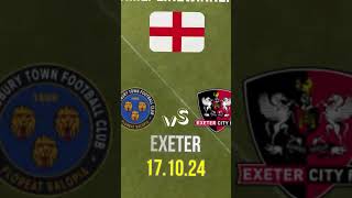 MatchDay Soccer  Football  Shrewsbury vs Exeter  Prediction amp Betting Tips  ENGLAND League One [upl. by Ilatfen595]