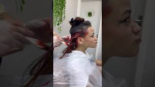 PINTAMOS O CABELO DE VERMELHO millenaemanumaia [upl. by Zinn]