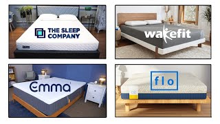 Best Mattress 2024 ⚡ Emma Mattress  Wakefit Mattress  Flo Mattress  Kurlon Mattress  Sleepwell [upl. by Ralph]