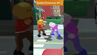 GoFighter 3D  Godot Showcase 2  godot fightinggames devlog gamedev godot3d animation [upl. by Harilda]