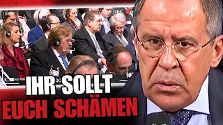 UNFASSBAR🚨Russischer Außenminister STÜRMT NATO GIPFEL [upl. by Eyt502]