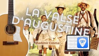 La Valse dAugustine Vladimir Cosma  Guitare Version  Free Tab  Flatpicking Swing [upl. by Irish977]