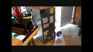 HVAC Install Goodman ARUF Air Handler Prep [upl. by Blakeley]