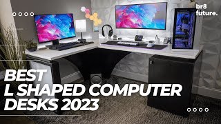 Best L Shaped Computer Desks 2023  The Only 5 Recommend [upl. by Nalyr11]