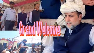 MIAN ALTAF SAHAB  GRAND WELCOME  JKNC [upl. by Amye]