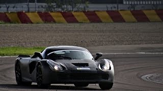 Ferrari LaFerrari Prototype around Fiorano track  LOUD sound and accelerations [upl. by Darius]