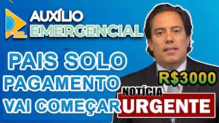 AUXÍLIO EMERGENCIAL RETROATIVO DE R 3000 LIBERADO PARA PAI SOLO  QUEM AINDA VAI RECEBER [upl. by Abrahamsen258]