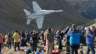 AXALP 2023 The Best Air Show in The WorldSWISS AIR FORCE LIVE FIRING 4K [upl. by Talyah896]