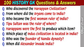 100 Most Important History GK Questions and Answers English  History General Knowledge  Part21 [upl. by Dry865]