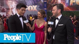 Manny Jacinto Dishes On Who Is Likely To Break Character On The Set Of The Good Place  PeopleTV [upl. by Nolava]