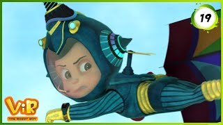 Vir The Robot Boy  Vir Vs Umbrella Man  Action Show for Kids  3D cartoons [upl. by Nnylyak50]