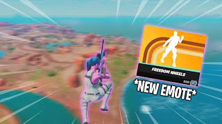 Fortnite Montage  “SKATE” Bruno Mars NEW FREEDOM WHEELS EMOTE [upl. by Travus]