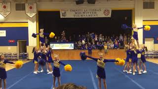 Trinity Lutheran School MidWinter Cheerleading Competition [upl. by Niletak]