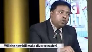 Feminists Unmasked Alimony Property NDTV debate Comments Part 1 [upl. by Yrkcaz254]