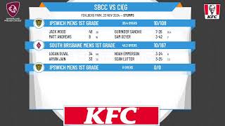 South Brisbane Mens 1st Grade v Ipswich Mens 1st Grade [upl. by Vin]