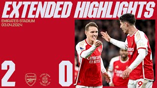 EXTENDED HIGHLIGHTS  Arsenal vs Luton Town 20  Premier League [upl. by Macintyre]