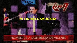 LINDA ENAMORADA GRUPO LIRA KARAOKE [upl. by Coppinger774]