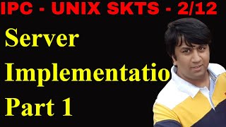 212 Unix Domain sockets Server Implementation Part 1  Udemy Courses  Linux IPC [upl. by Aillimac37]