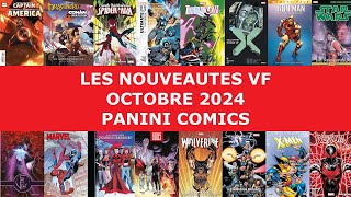 Octobre 2024  Les Nouveautés VF à paraitre chez Panini Comics [upl. by Aytida]