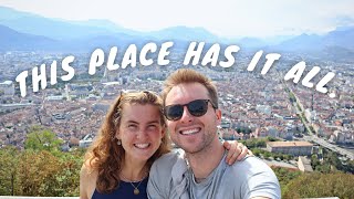 FRENCH CITY IN THE ALPS  GRENOBLE VLOG  Two excellent hikes close by [upl. by Waldron]