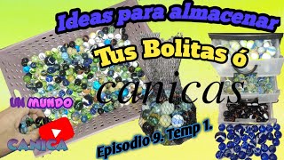 Ideas para almacenar tus bolitas canicas [upl. by Nihsfa]