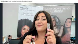 RefectoCil  Brow Intensifying by RefectoCil Webinar [upl. by Aihseuqram426]