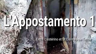 LAppostamento 1 entre Casterino et St Dalmas de Tende vielle vidéo [upl. by Nnairahs]