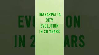 Magarpatta Evolution in 20 Years  20 Years in 50 Sec pune shorts [upl. by Tabb]