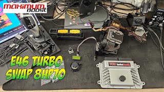 E46 TURBO ZF 8HP SWAP PART1  TurboLamik TCU [upl. by Floro]