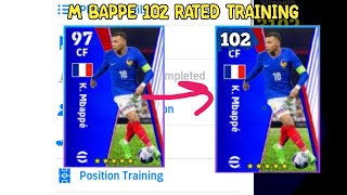 M bappe 102 rated training Guide efootball 2024pes mobile update today [upl. by Floris438]