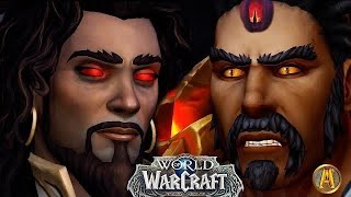 Sabellian vs Wrathion Fyrakk Shadowflame  All Cutscenes WoW 101 Embers of Neltharion [upl. by Oidivo49]