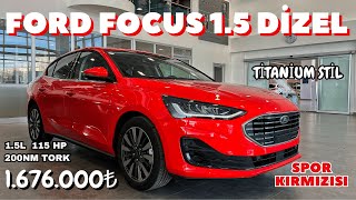 FORD FOCUS 4K 15 DİZEL TİTANİUM STİL İNCELEME [upl. by Lira]