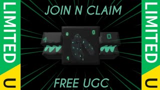 UPCOMING FREE GLITCH LOBSTER CRABBE UGC JOIN N CLAIM [upl. by Akilam684]