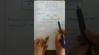 Metre Bridge physics cbse 12thclass short resistance [upl. by Ylrbmik]