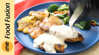 Restaurant Style Tarragon Chicken Recipe by Food Fusion [upl. by Kyl]