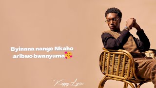 Nel Ngabo  1 2 3  Byinana nange Official Video Lyrics [upl. by Beebe]