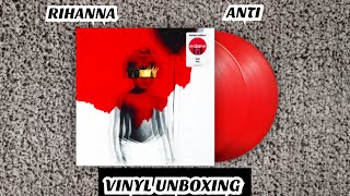 RIHANNA  ANTI VINYL UNBOXING [upl. by Aiki]