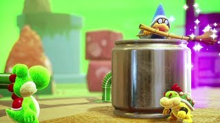 Yoshis Crafted World Game Movie  All Cutscenes [upl. by Lorrac]