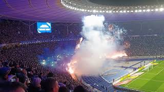 Hertha BSC Pyroshow [upl. by Aikrahs480]