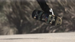 Mike Mo Capaldi slow motion impossible underflip 1000 fps [upl. by Adierf206]