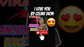 I Love You  Celine Dion  Karaoke Cover karaokeviral iloveyou celinedion iloveyoukaraoke [upl. by Adlei604]