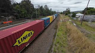 3BA6 12 01 at teralba with NR44 13 8117 on 16 10 24 [upl. by Robaina]