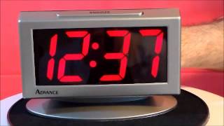 Advance 3112 Extra Large LED Display Electric Alarm Clock [upl. by Cass605]