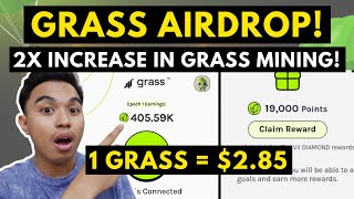 GRASS 2X INCREASE IN MINING TUTORIAL I STEP BY STEP ON MINING GRASS I GRASS MINING TOKEN [upl. by Airliah]