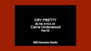 Carrie Underwood  Cry Pretty Karaoke with Lyrics [upl. by Ydnolem633]